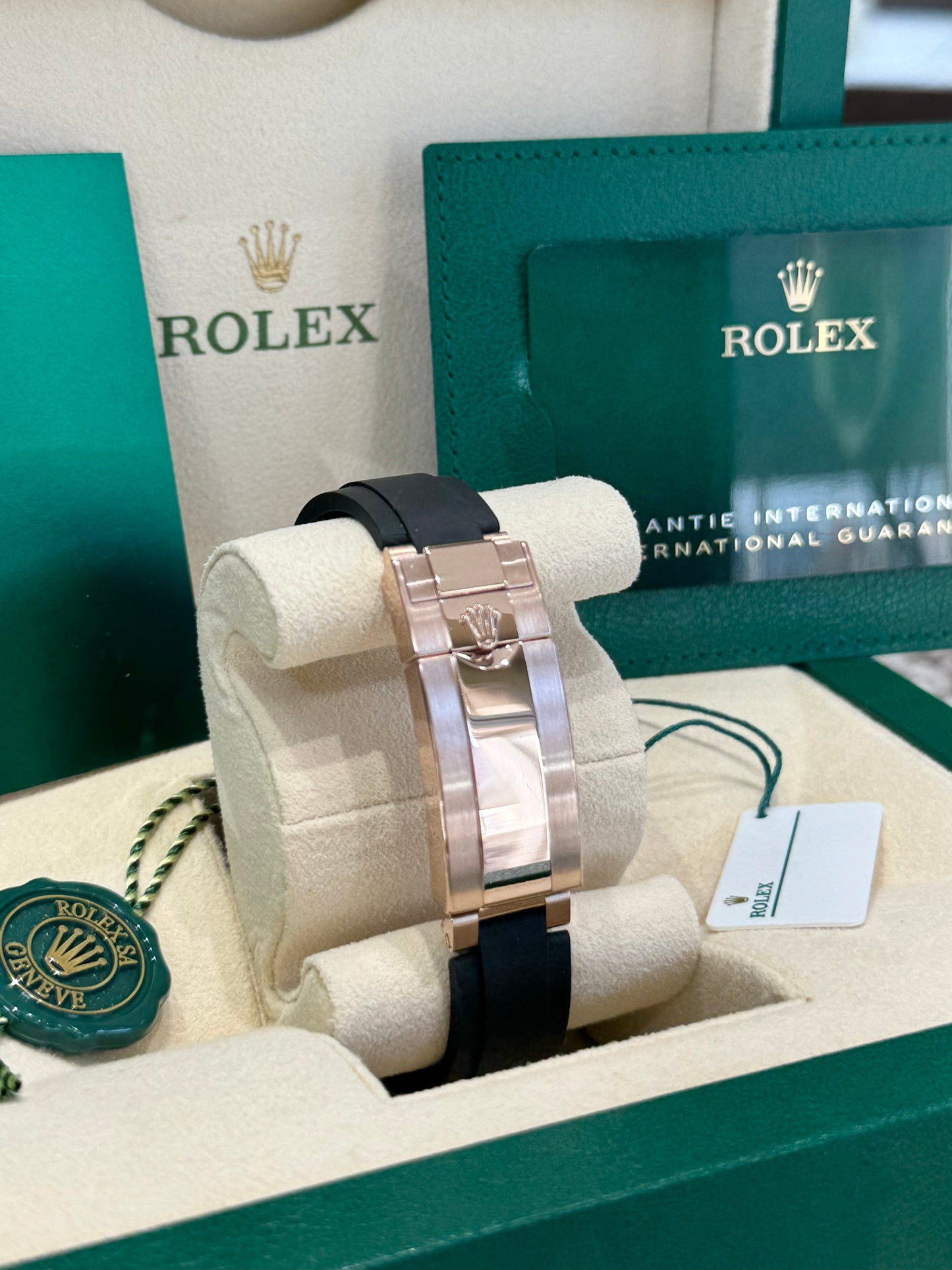 Rolex Yacht-Master 40 126655 Diamond Pave Dial Watch