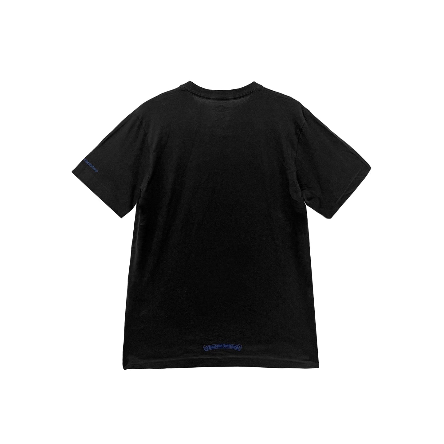 Chrome Hearts Neck Logo Black Short Sleeve T-Shirt
