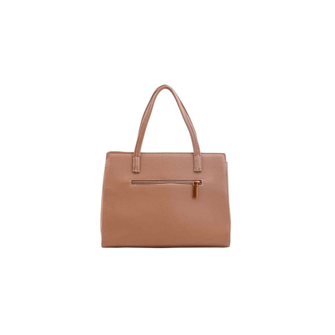 Altibag Classic Brown Tote Handbag