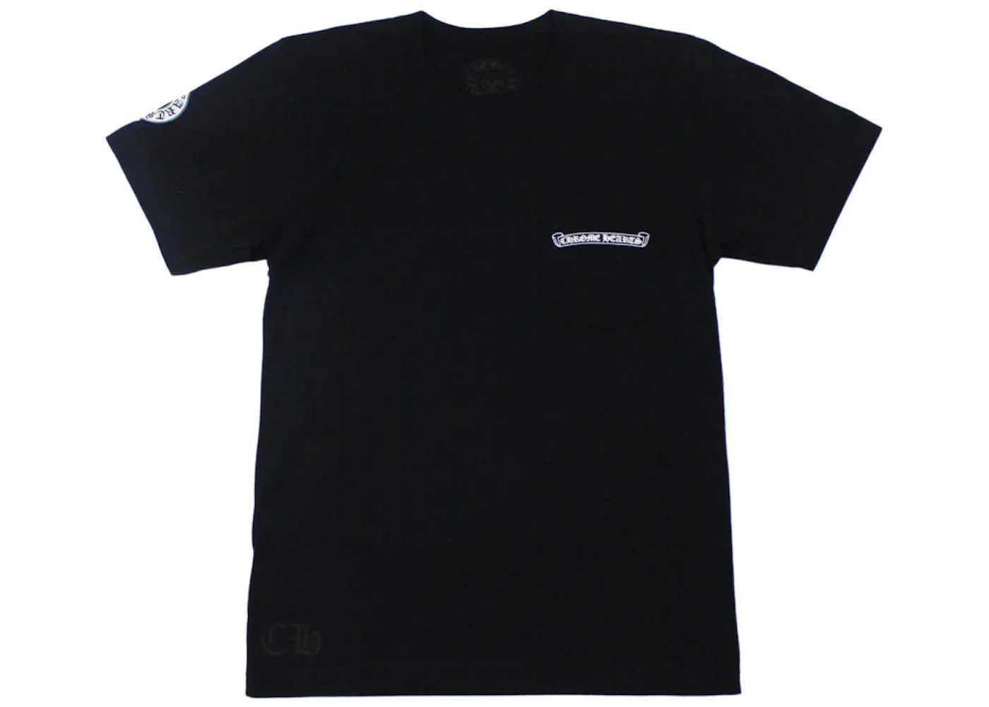 Chrome Hearts Floral Cross Black T-Shirt
