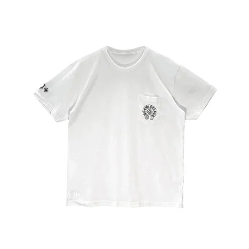 Chrome Hearts Scripted Logo T Shirt Gradient Circle