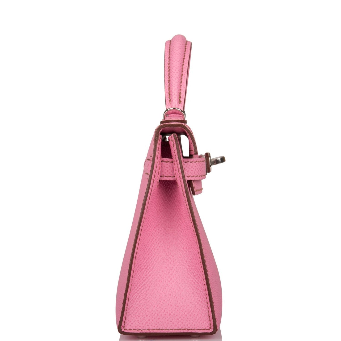 Hermes Bubblegum 5p Epsom Sellier Kelly 20cm Palladium Hardware