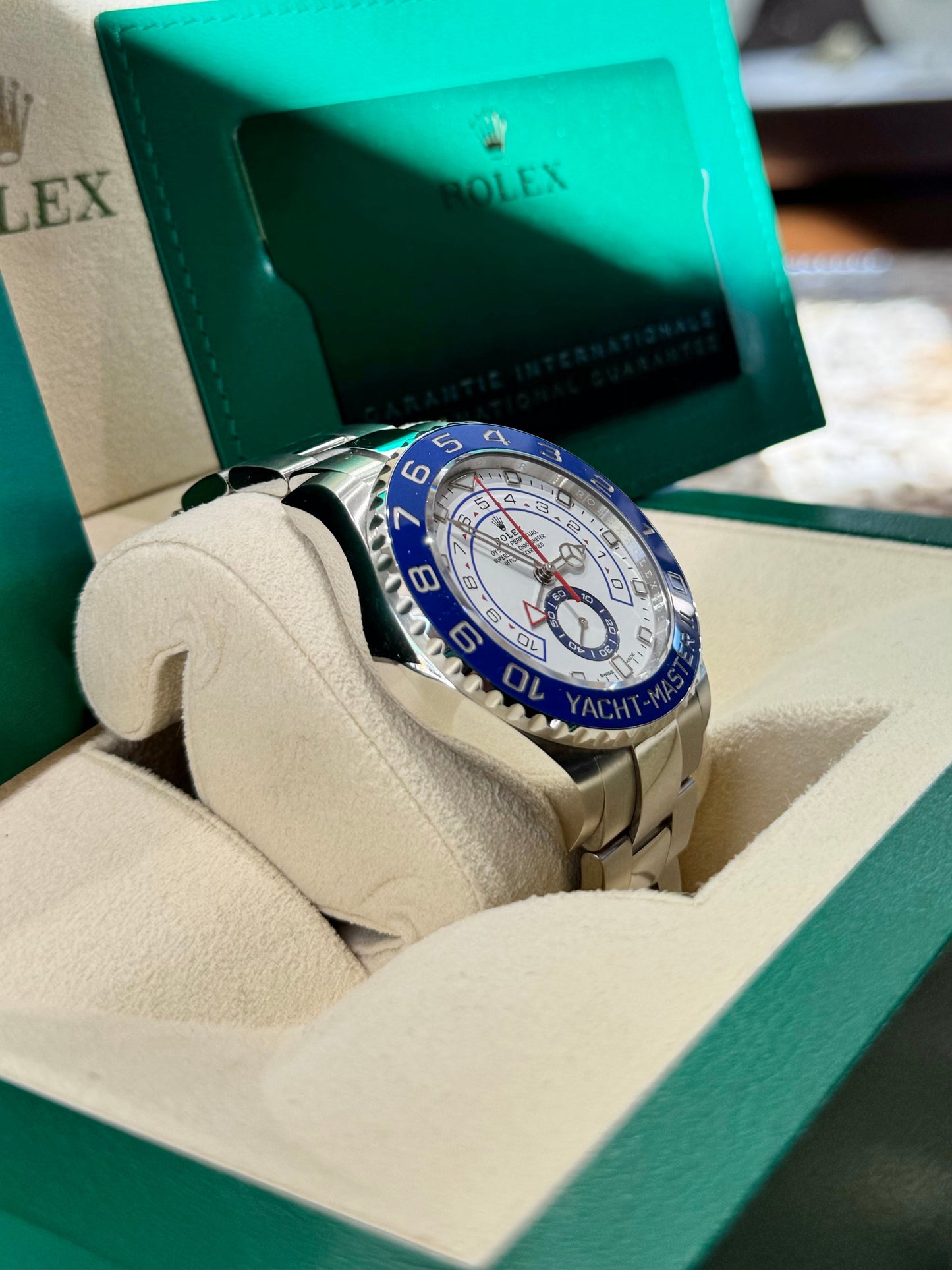 Rolex Yacht-Master II 44 116680 White Dial Watch