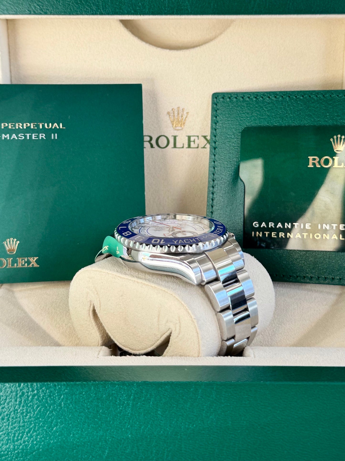 Rolex Yacht-Master II 44 116680 White Dial Watch