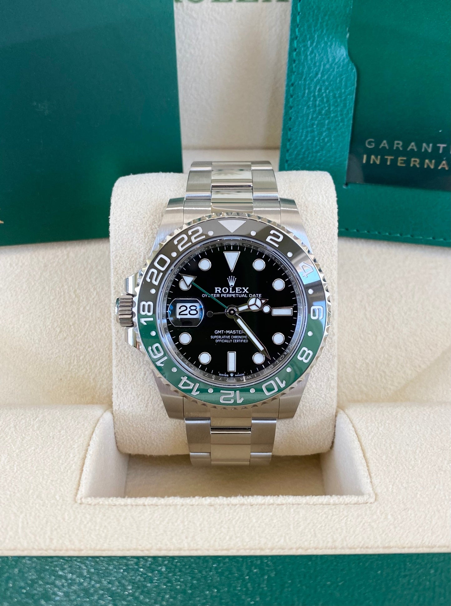 Rolex GMT-Master II 40 126720VTNR Black Dial Watch