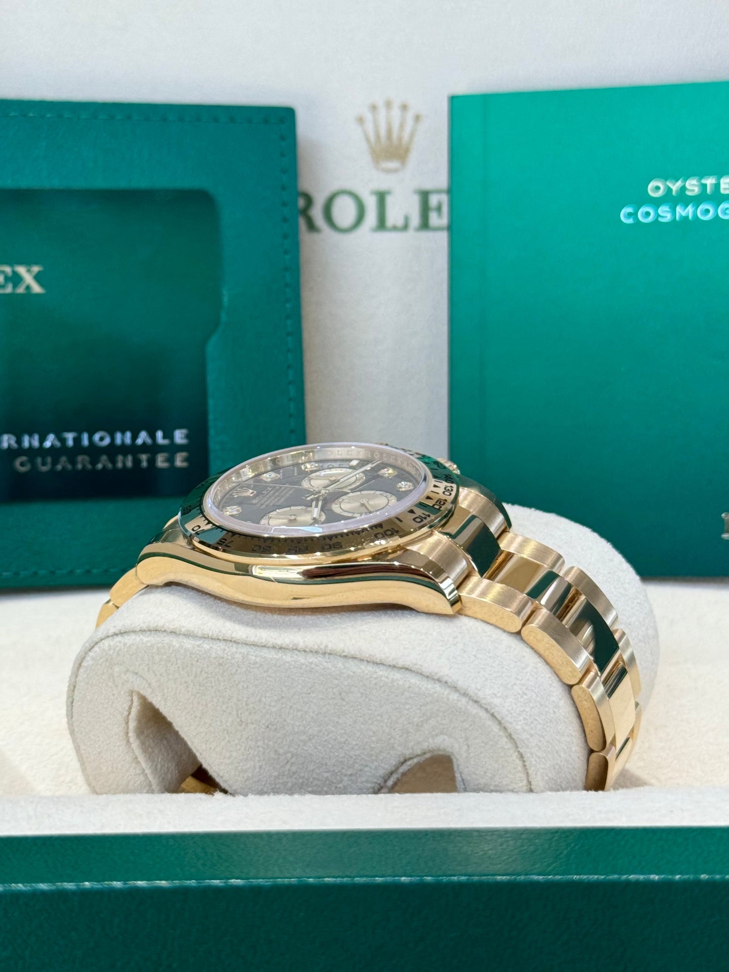 Rolex Daytona 40 126508 Black Diamond Dial Watch