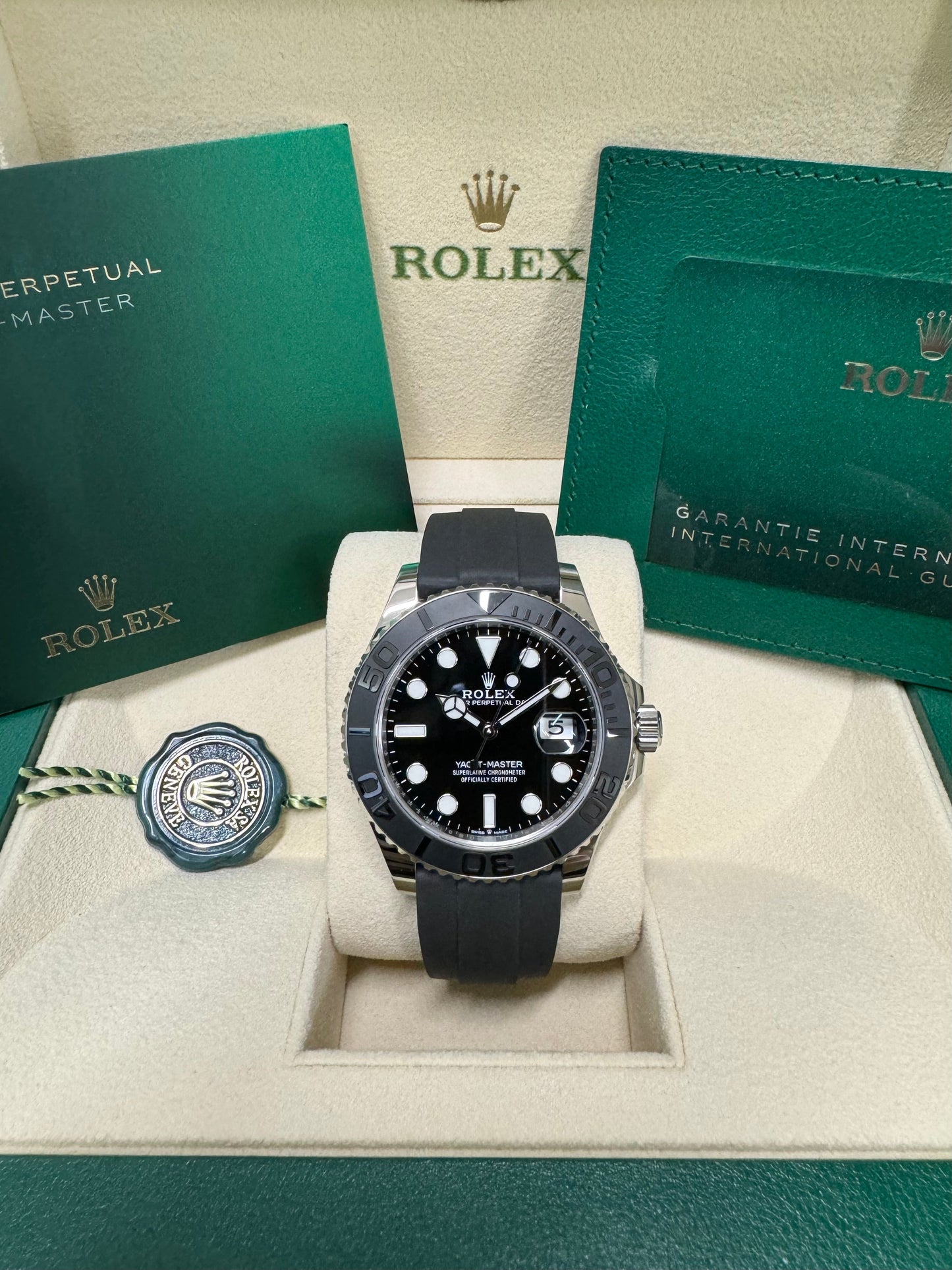 Rolex Yacht-Master 42 226659 Black Dial Watch