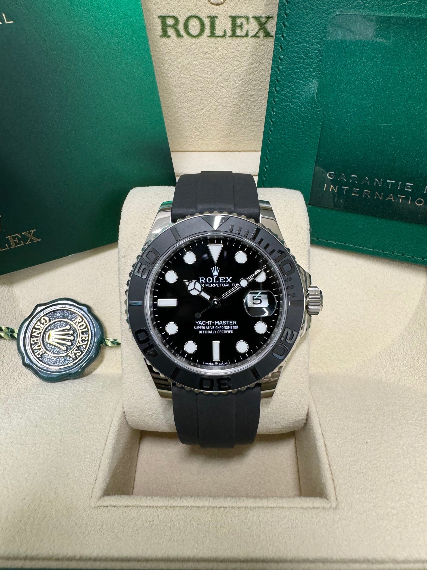 Rolex Yacht-Master 42 226659 Black Dial Watch