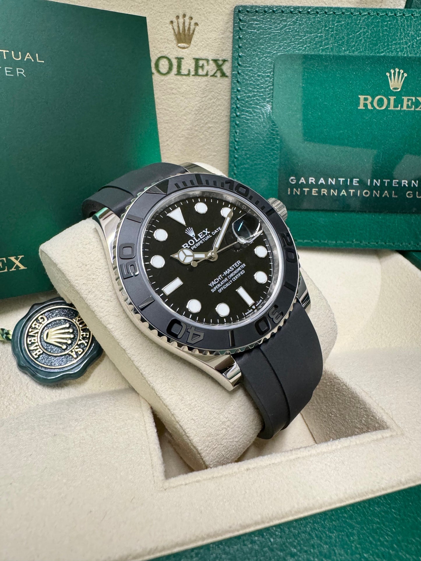 Rolex Yacht-Master 42 226659 Black Dial Watch