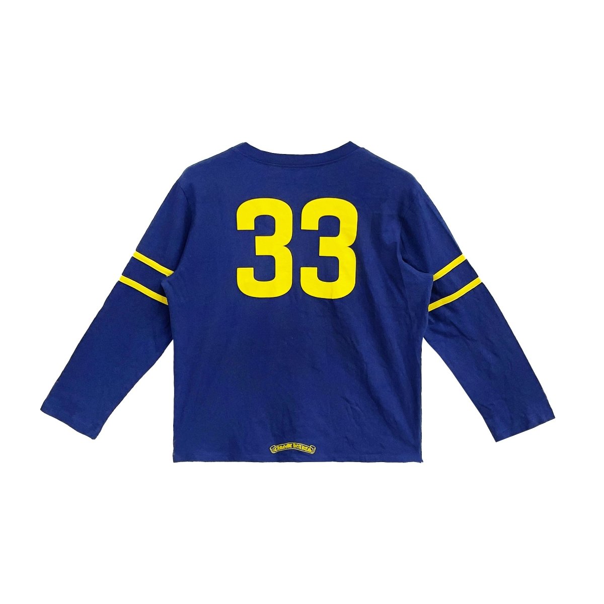 Chrome Hearts 33 Horseshoe Blue Long Sleeve T-Shirt - Cotton Tee