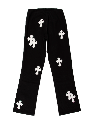 Chrome Hearts Cross Patch Straight Leg Jeans