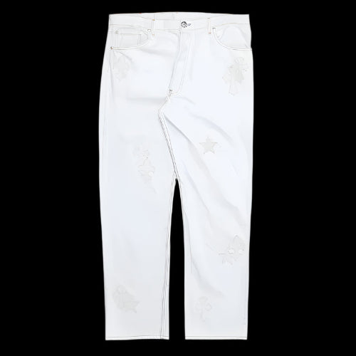 Chrome Hearts x Levi’s St. Barths Exclusive Cross Patch Jeans