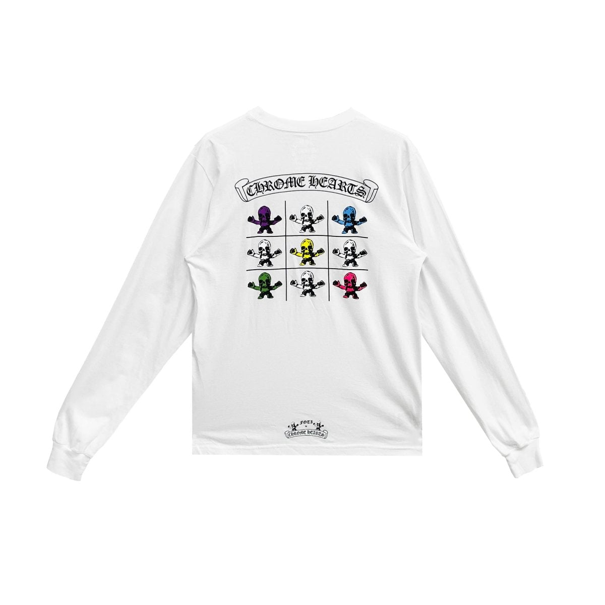 Chrome Hearts Multi Foti White Long Sleeve T-Shirt Tee
