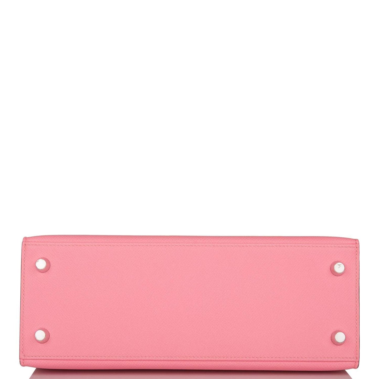 Hermes Rose Confetti Epsom Sellier Kelly 25cm Palladium Hardware