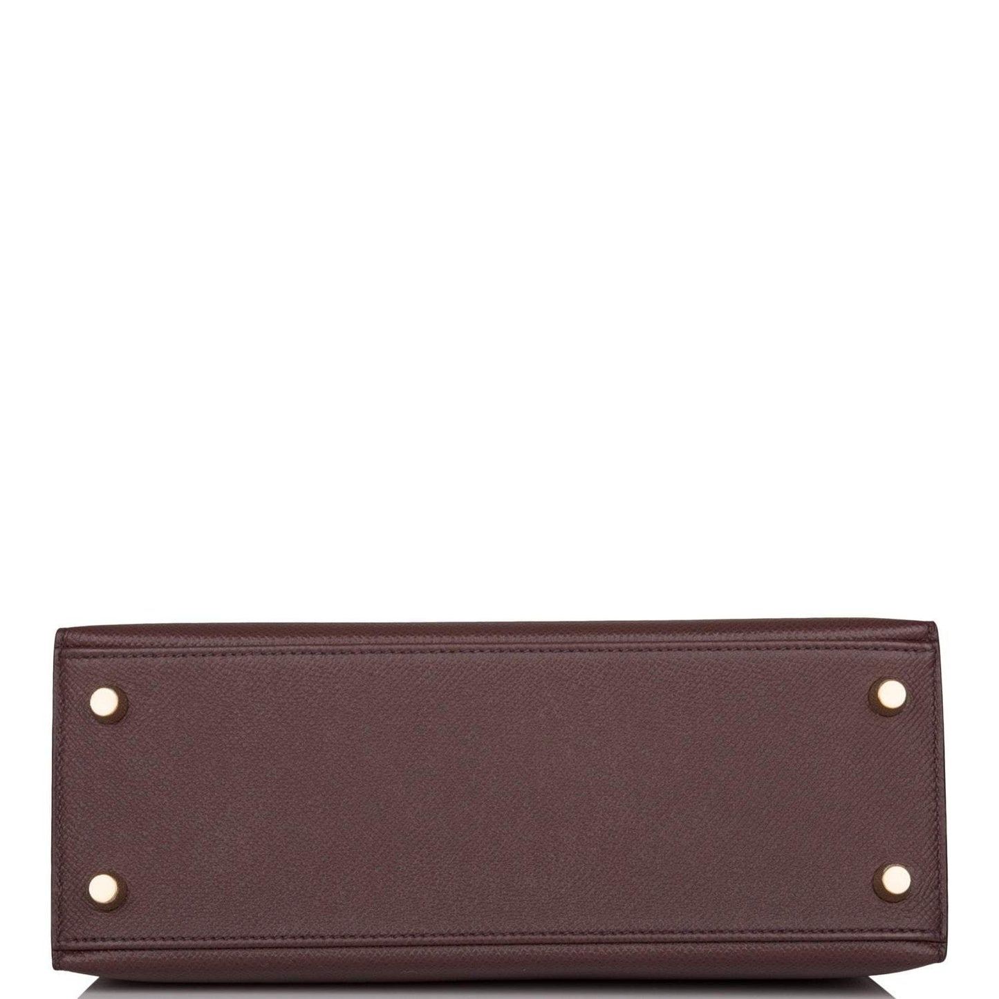 Hermes Kelly Sellier 25 Rouge Sellier Epsom Gold Hardware