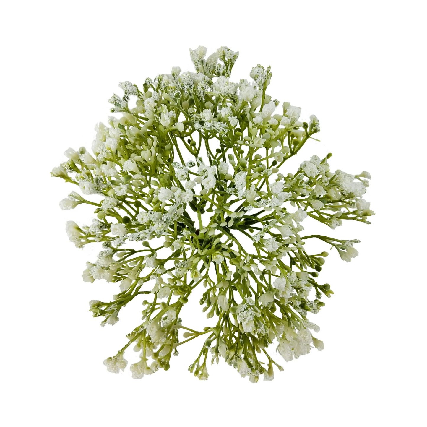 Zeesh Maison 12" Artificial Baby's Breath Flower Pick - White Faux Floral Stem